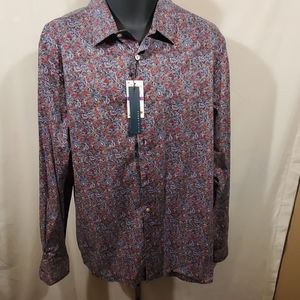 Mens slim fit 100% cotton shirt